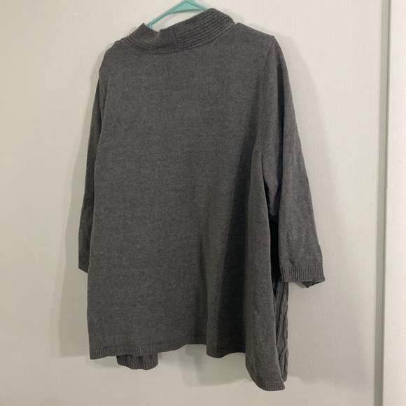 Gray cardigan - Picture 2 of 4